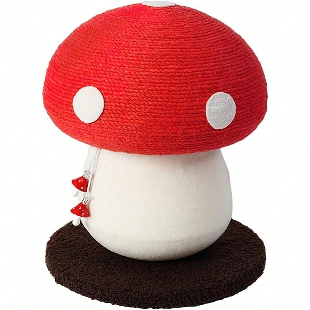 Mushroom Cat Scratching Post Sisal