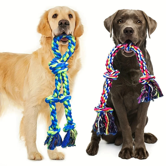 Knot Dog Chew Toy — Indestructible Rope Tug Toy for Medium & Large Dogs