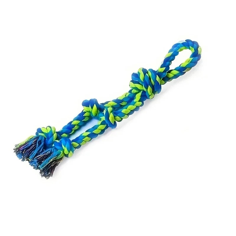 Indestructible Dog Rope Chew Toy — Heavy Duty Knot Tug Toy, Medium & Large Dogs