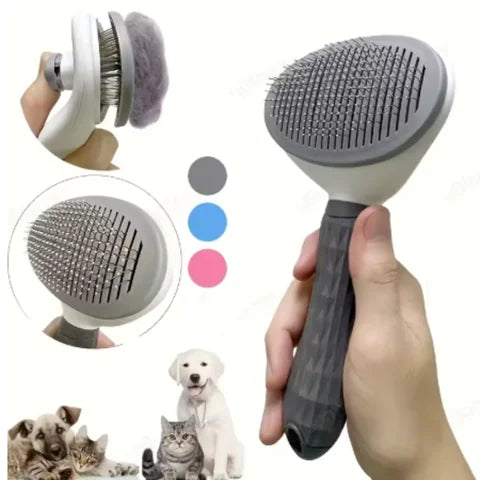 PawHaven Cat Corner Self-Grooming Brush wall mounted
