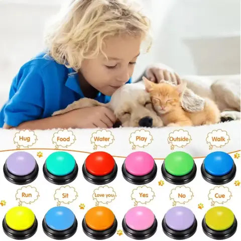 PawHaven Dog Talking Buttons Speech Soundboard
